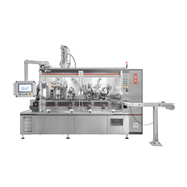 Máquina de enchimento e selagem de cápsulas de café Nespresso SC-6 seis pistas